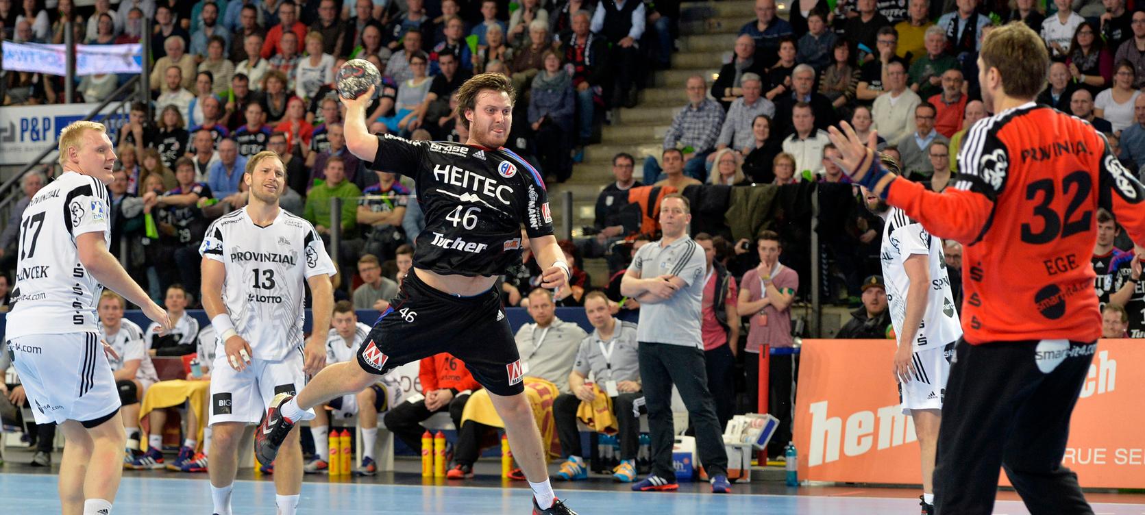 Ein echter Gradmesser wartet in der Arena auf Jonas Thümmler und den HC Erlangen. Kein geringerer als der THW Kiel schaut am Mittwoch zum Testspiel vorbei.