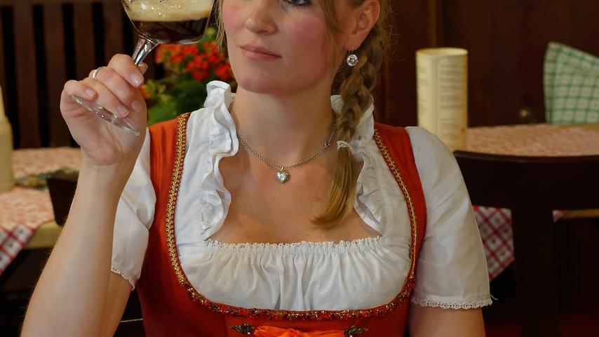 Bierkönigin Marlene I. besucht das Bamberger Land