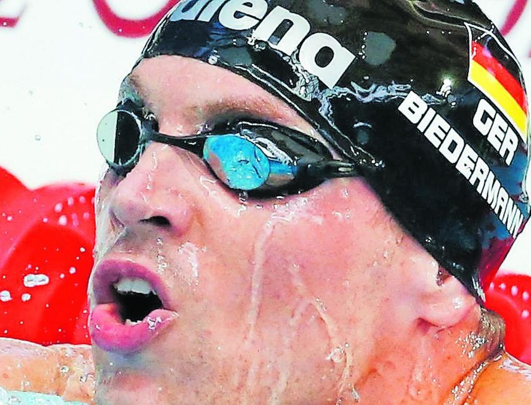 Aufholjagd: Biedermann schwimmt zu Bronze