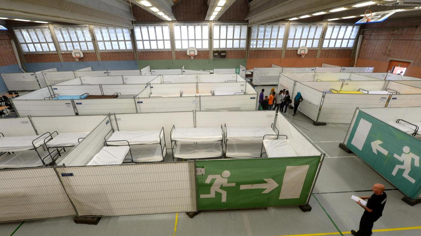 Zurück in die Turnhalle: Notfallplan für Flüchtlinge in Fürth