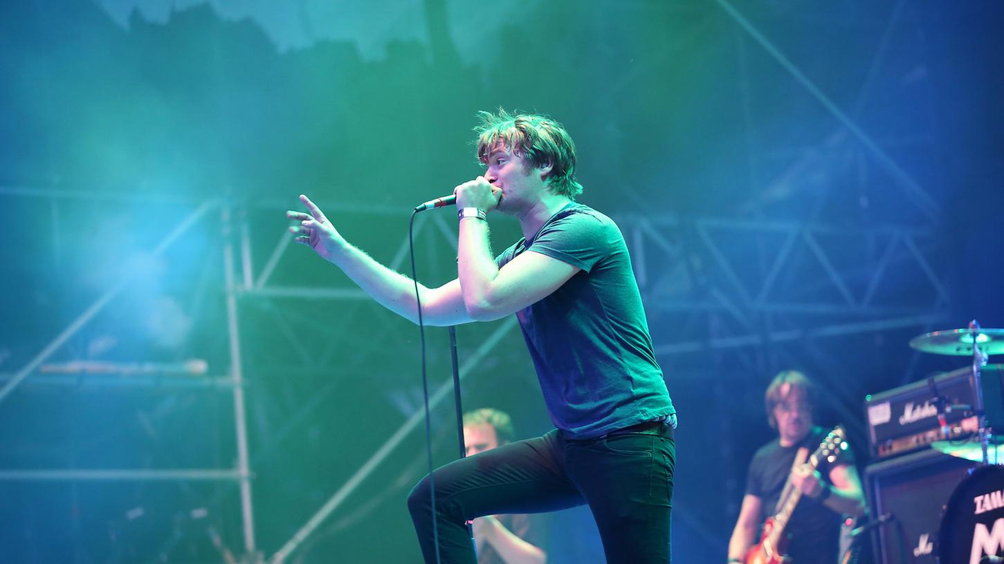 Im Jahr 2015 war die Band Madsen bereits beim Taubertal Festival.
Im Jahr 2015 war die Band Madsen bereits beim Taubertal Festival.