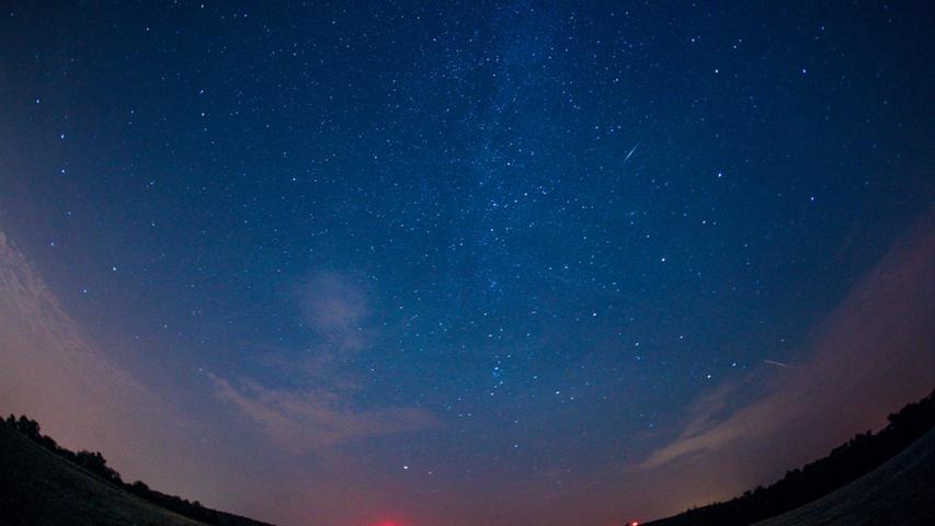 So viele Wünsche: Hunderte Sternschnuppen am fränkischen Himmel