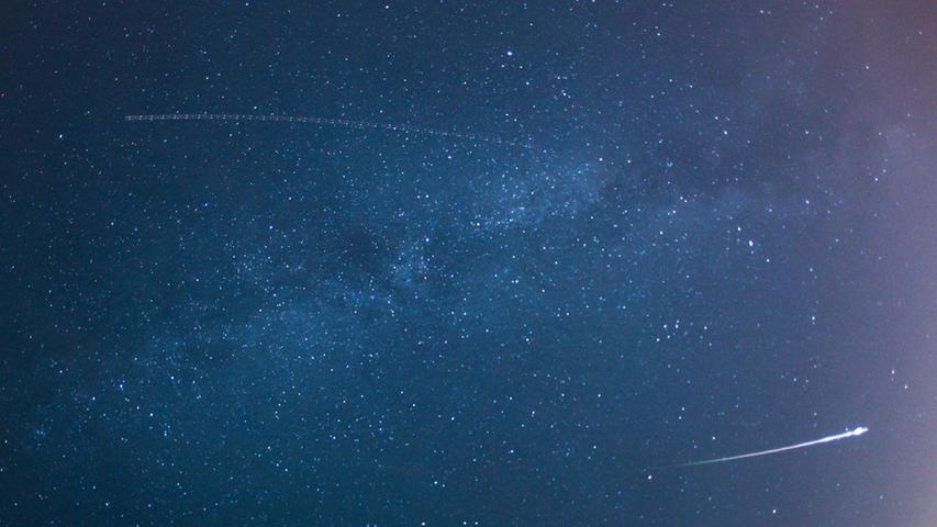 So viele Wünsche: Hunderte Sternschnuppen am fränkischen Himmel