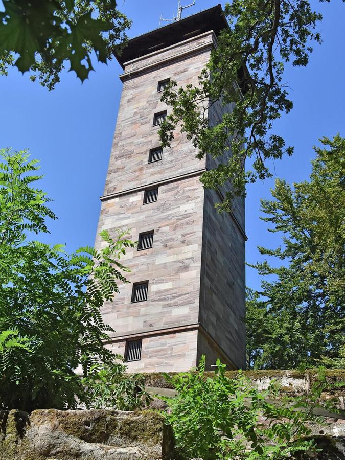 Die drei Türme der Alten Veste in Zirndorf