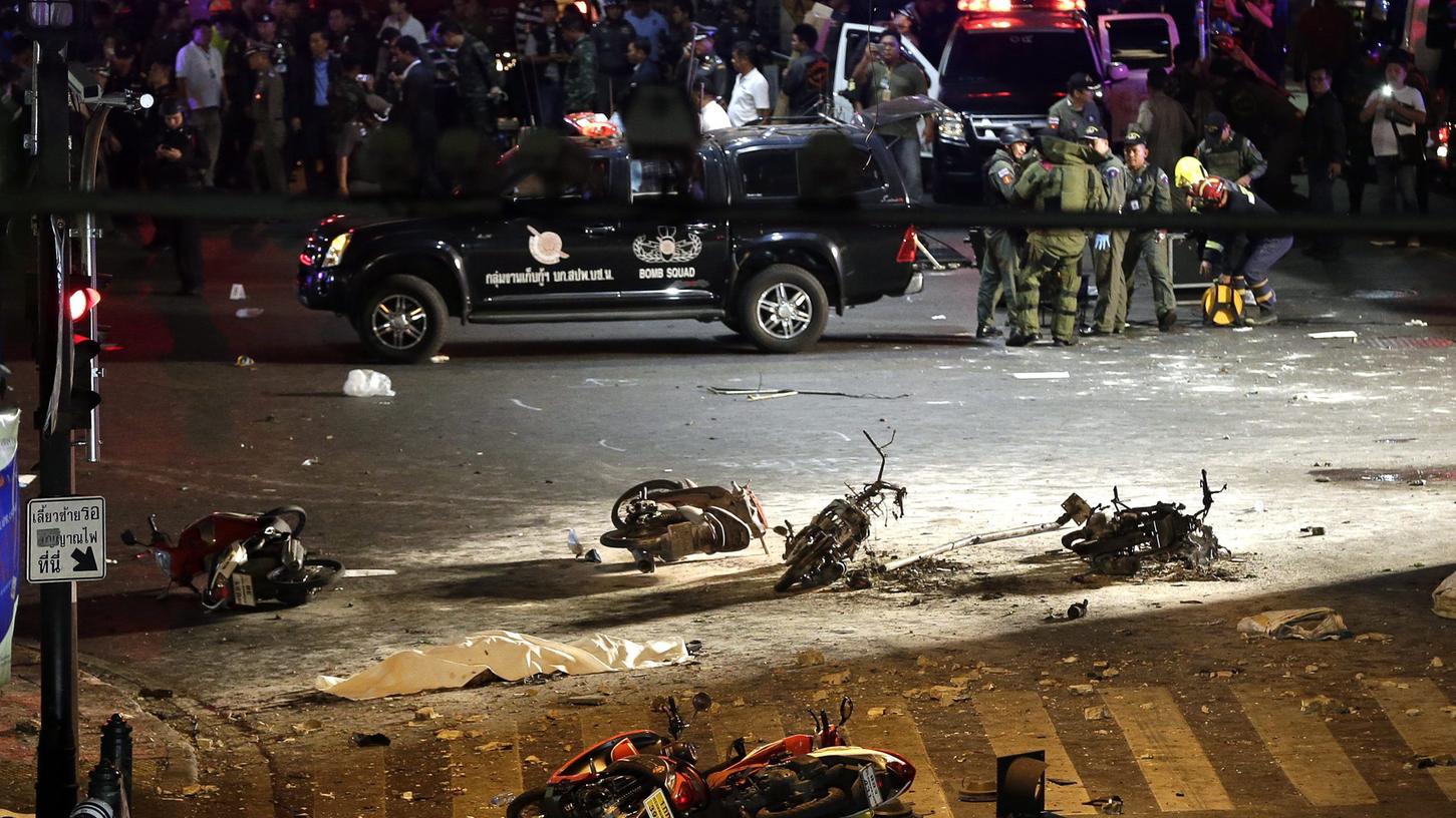 Mindestens 19 Tote und 80 Verletzte bei Explosion in Bangkok 