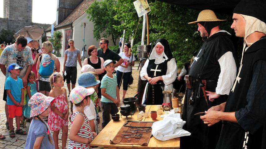 Kindermuseumstag auf Burg Abenberg: Eintauchen in die Zeit des Mittelalters