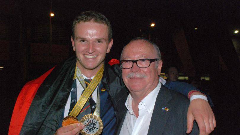 Weltmeisterlicher Empfang: Weinsfelder feiern Simon Rehm 