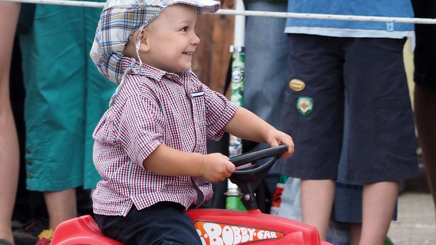 Bobbycars, Eierlauf und Co: Weißenburger Kindertag war voller Erfolg