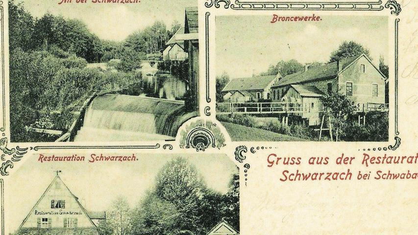 Fotos von R. Hirthe zeigen Schwabach Anfang des 20. Jahrhunderts