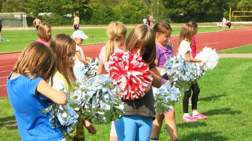 Schnuppertraining für Football und Cheerleading in Forchheim