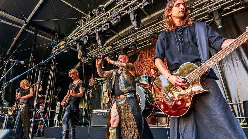 Der Sound des Mittelalters: Die Bands auf dem Schlosshof-Festival