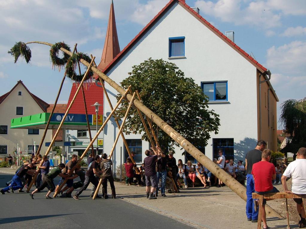 Leerstetten feierte vier Tage lang traditionelle Kirchweih