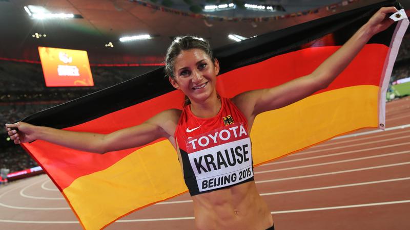 Krause überrascht: Bronze über 3000 Meter Hindernis