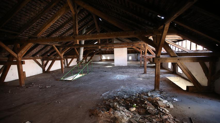 Der Abriss des alten Forchheimer Brauhauses beginnt