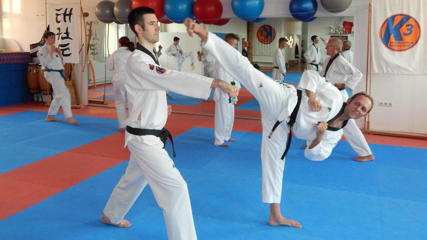 Taekwondo ist mehr als nur beim Training schwitzen