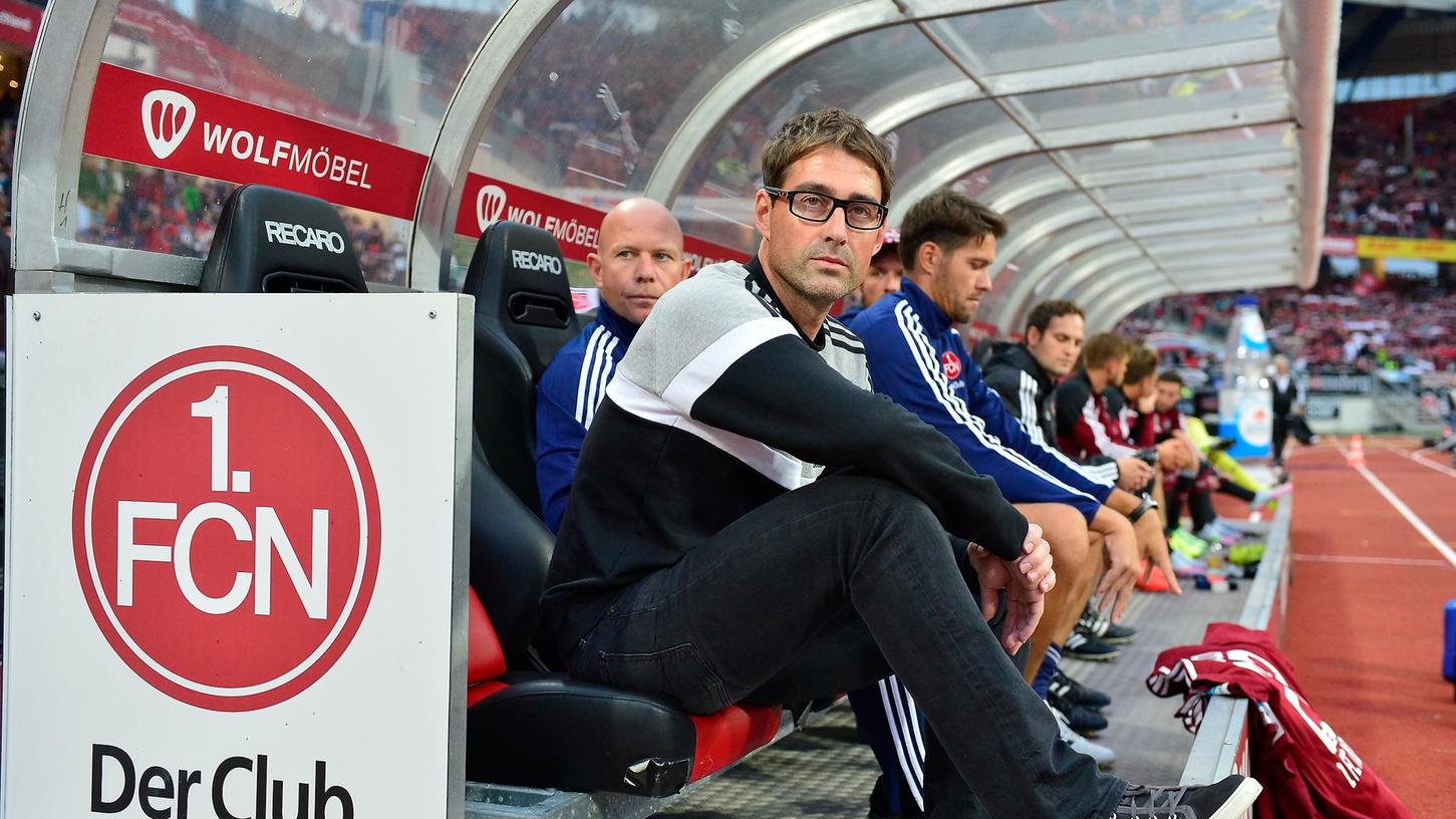 Er bleibt meistens cool: "Auch bei einem Sieg werde ich nicht herumspringen", sagt Club-Coach René Weiler. Er bleibt meistens cool: "Auch bei einem Sieg werde ich nicht herumspringen", sagt Club-Coach René Weiler.