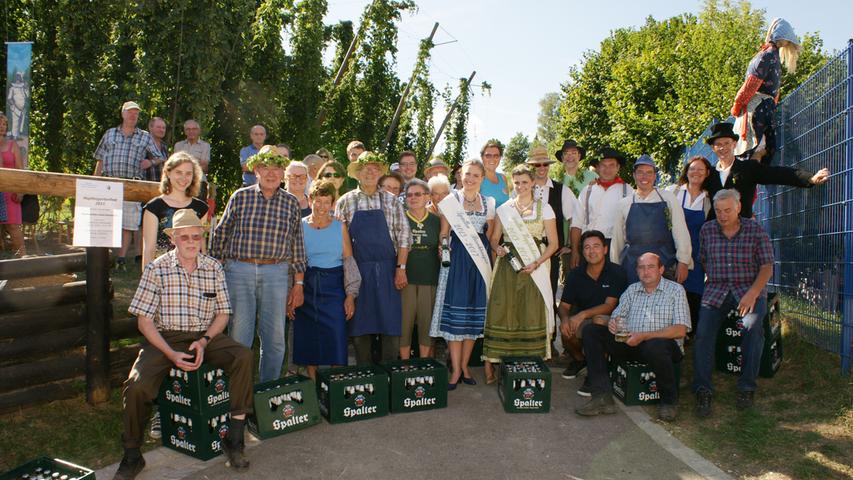 Spalter Hopfenzupferfest: Traditionelle Arbeit wird mit gutem Bier belohnt