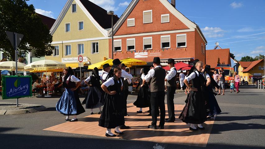 Bürgerfest: Ausgelassene Stimmung in Allersberg