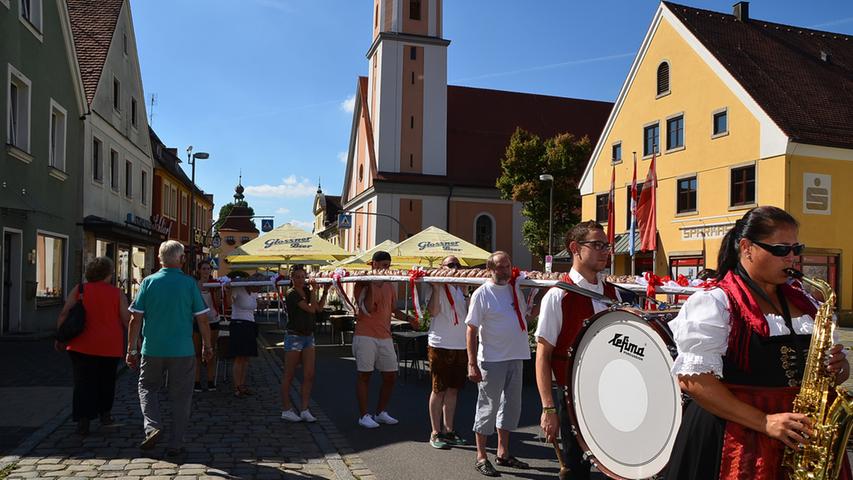 Bürgerfest: Ausgelassene Stimmung in Allersberg