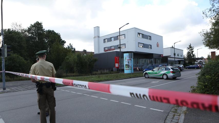 Flucht auf dem Fahrrad: Bank in Moorenbrunn überfallen