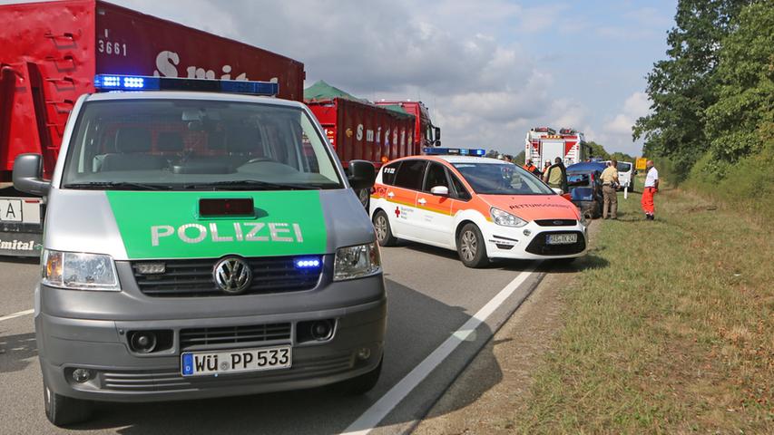 Hase auf der Straße: Frau nach Unfall bei Steinbach verletzt