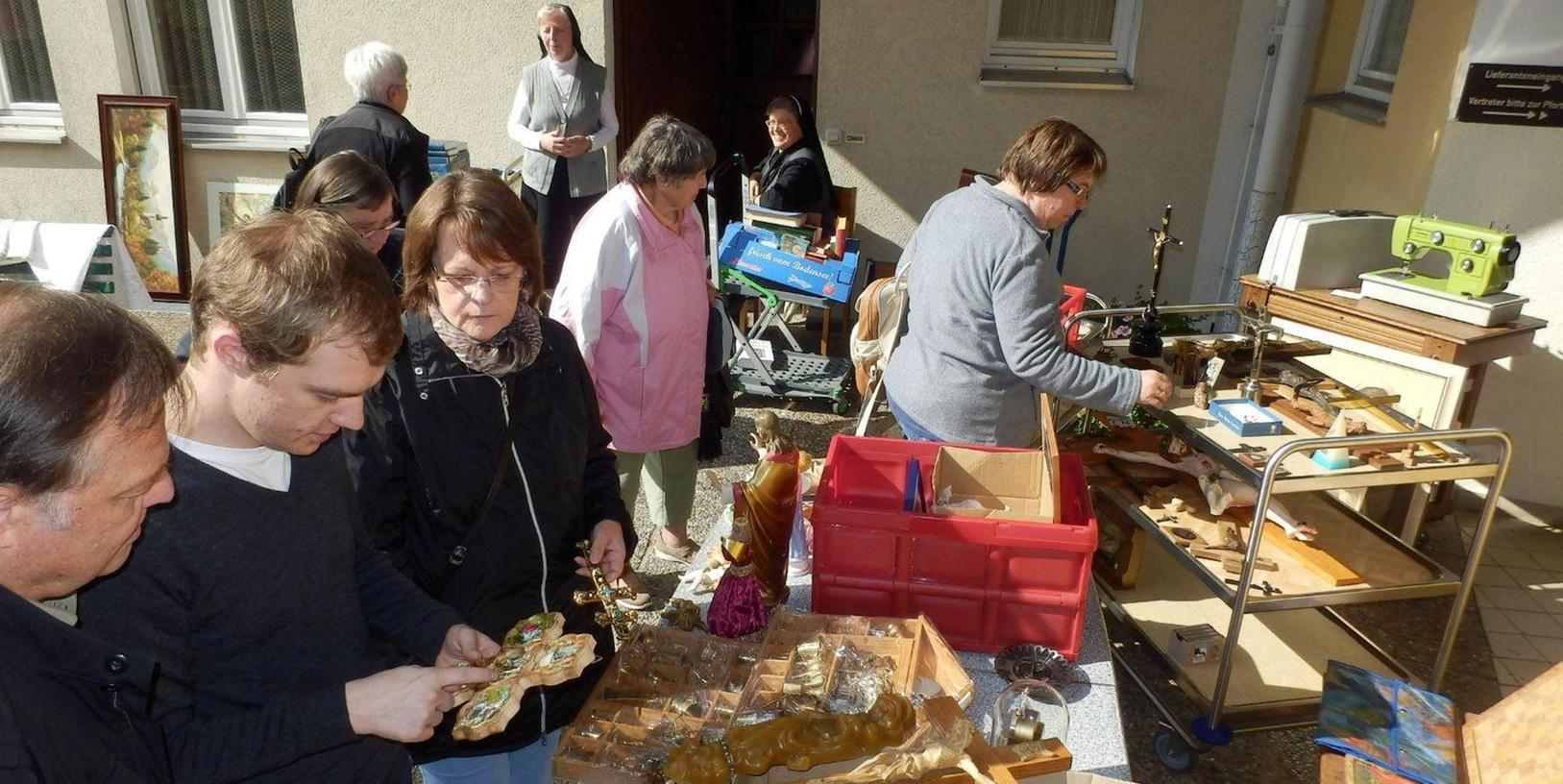 Kloster Abenberg: Schwestern veranstalteten Trödelmarkt