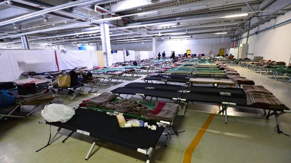 Bettenlager im Delphi Neumarkt