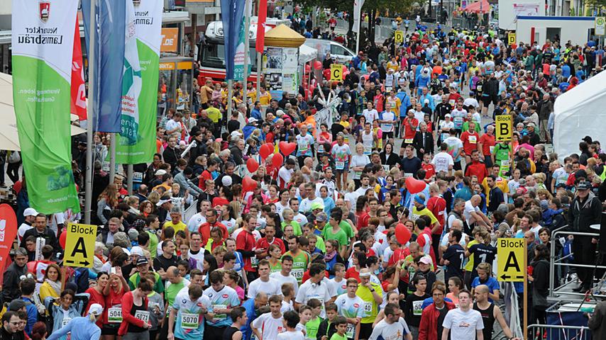 Bambini und der Halbmarathon: Rekord beim Neumarkter Stadtlauf