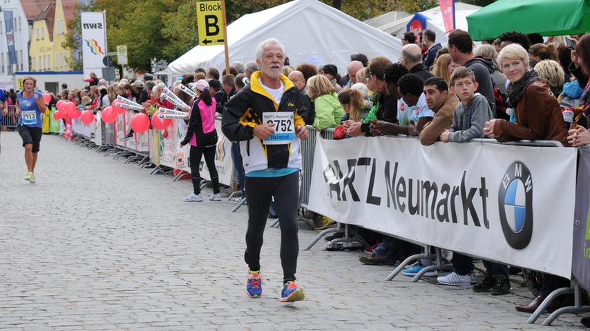 Bambini und der Halbmarathon: Rekord beim Neumarkter Stadtlauf