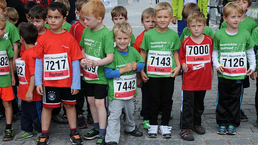 Bambini und der Halbmarathon: Rekord beim Neumarkter Stadtlauf