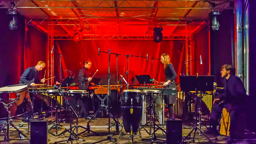 Musikfest auf Schloss Dürrenmungenau: „Teamwork Percussion“