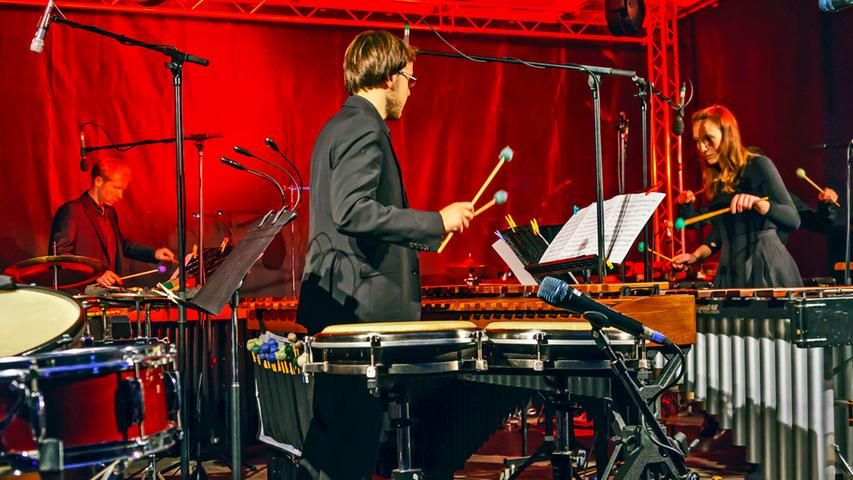 Musikfest auf Schloss Dürrenmungenau: „Teamwork Percussion“