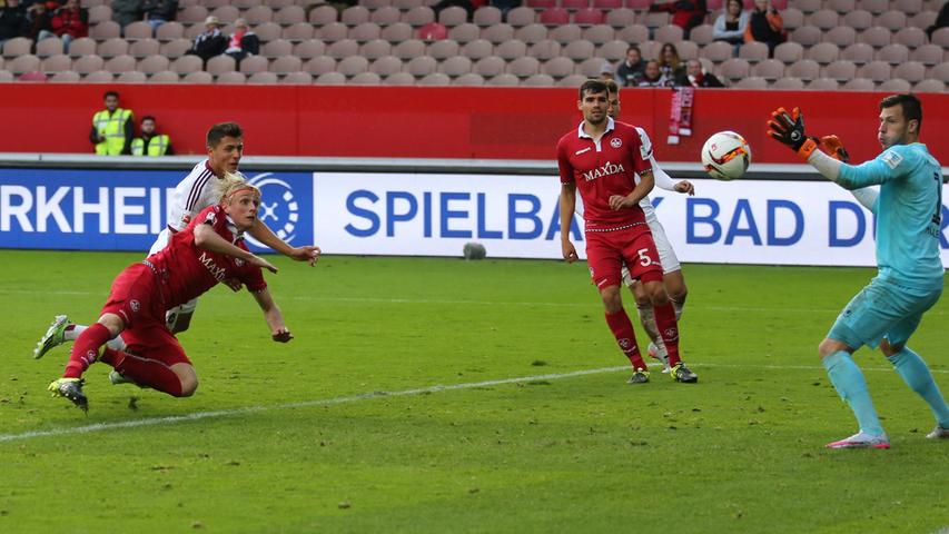 Auf den Derby-Frust lassen Nürnbergs Edelkicker aber die passende Antwort folgen: Sandhausen wird mit 2:0 geschlagen und dank brillianter Effizienz nach Standardsituationen gelingt beim 1. FC Kaiserslautern ein 3:0-Erfolg.