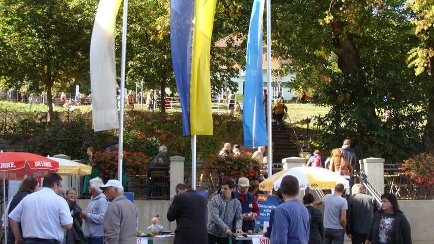 Der Erntedankmarkt im  Kloster Plankstetten 2015