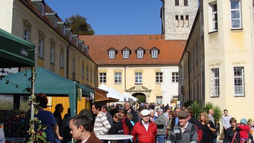 Der Erntedankmarkt im  Kloster Plankstetten 2015
