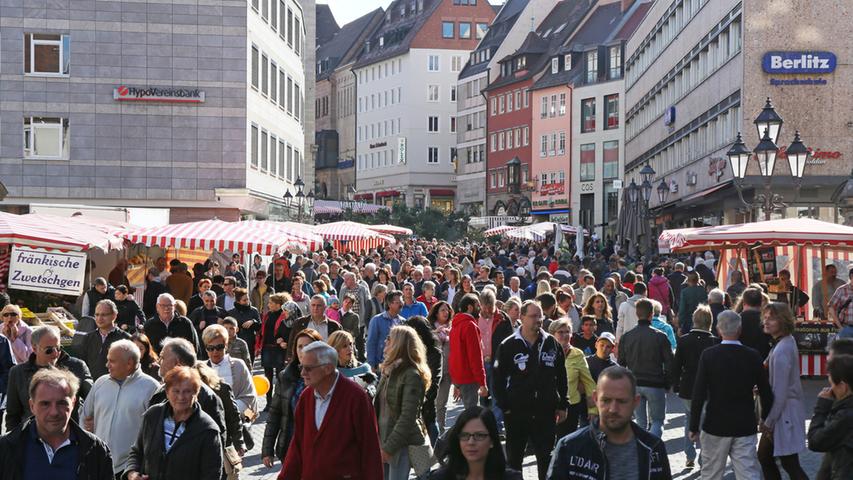 Voll, voller, Nürnberg: Der verkaufsoffene Sonntag boomt
