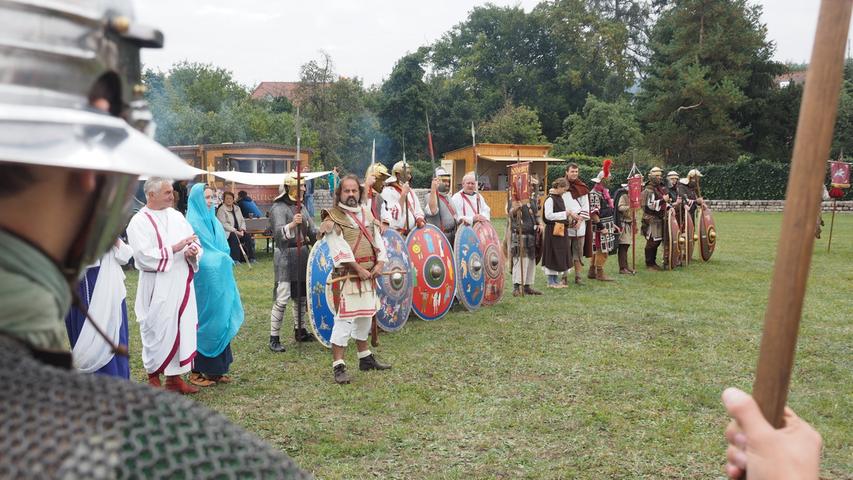 Erstes Römerfest in Weißenburg