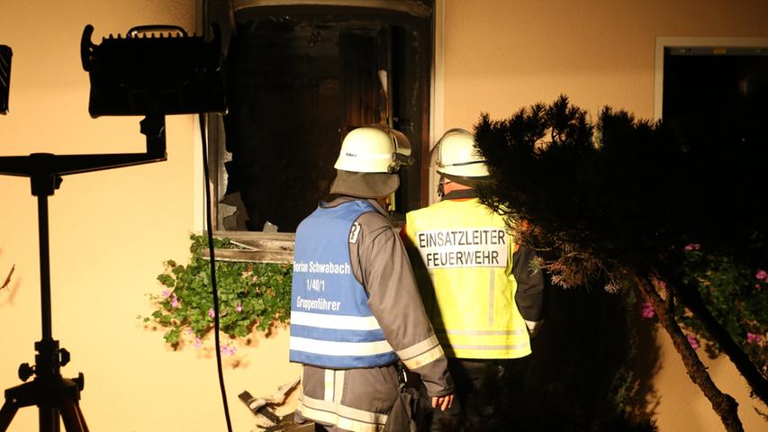 Katzen sterben bei Wohnhausbrand in Schwabach