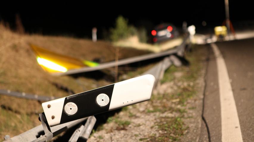 Unfall auf der B13 bei Lehrberg: 44-Jährige tot aufgefunden