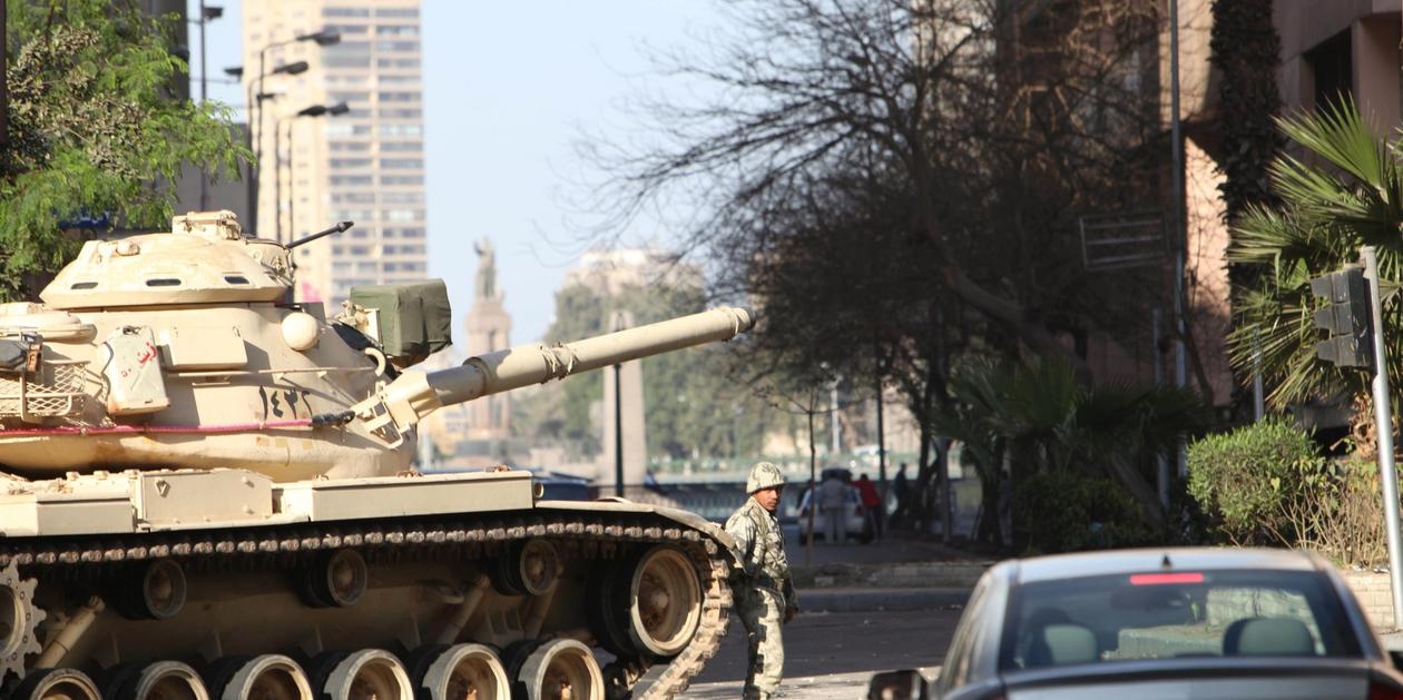 Ägypten Armee rückt in Touristenregion ein