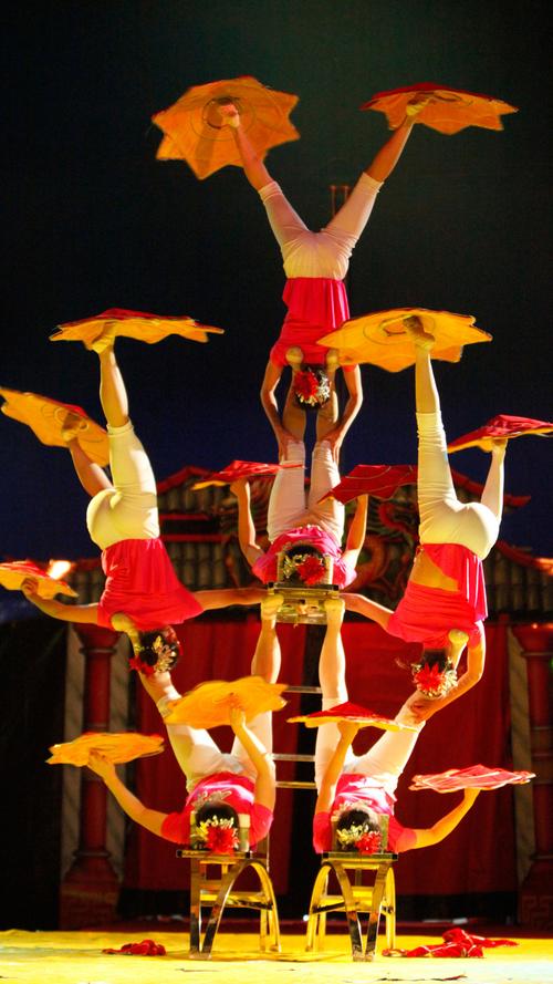 Chinesischer Staatscircus begeistert mit spektakulärer Show
