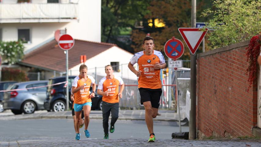Morgens, 10 Uhr, in Nürnberg: Die 6 km beim Stadtlauf 2015