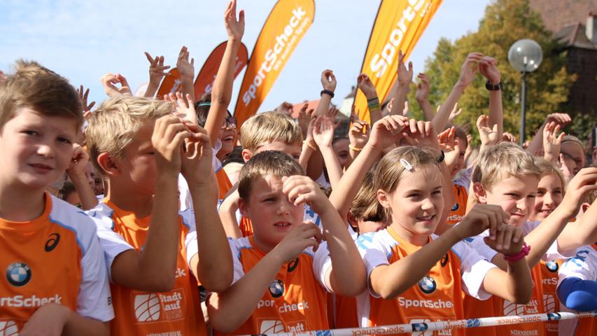 Vollgas über 1,7 Kilometer: Der Kinder-Stadtlauf 2015