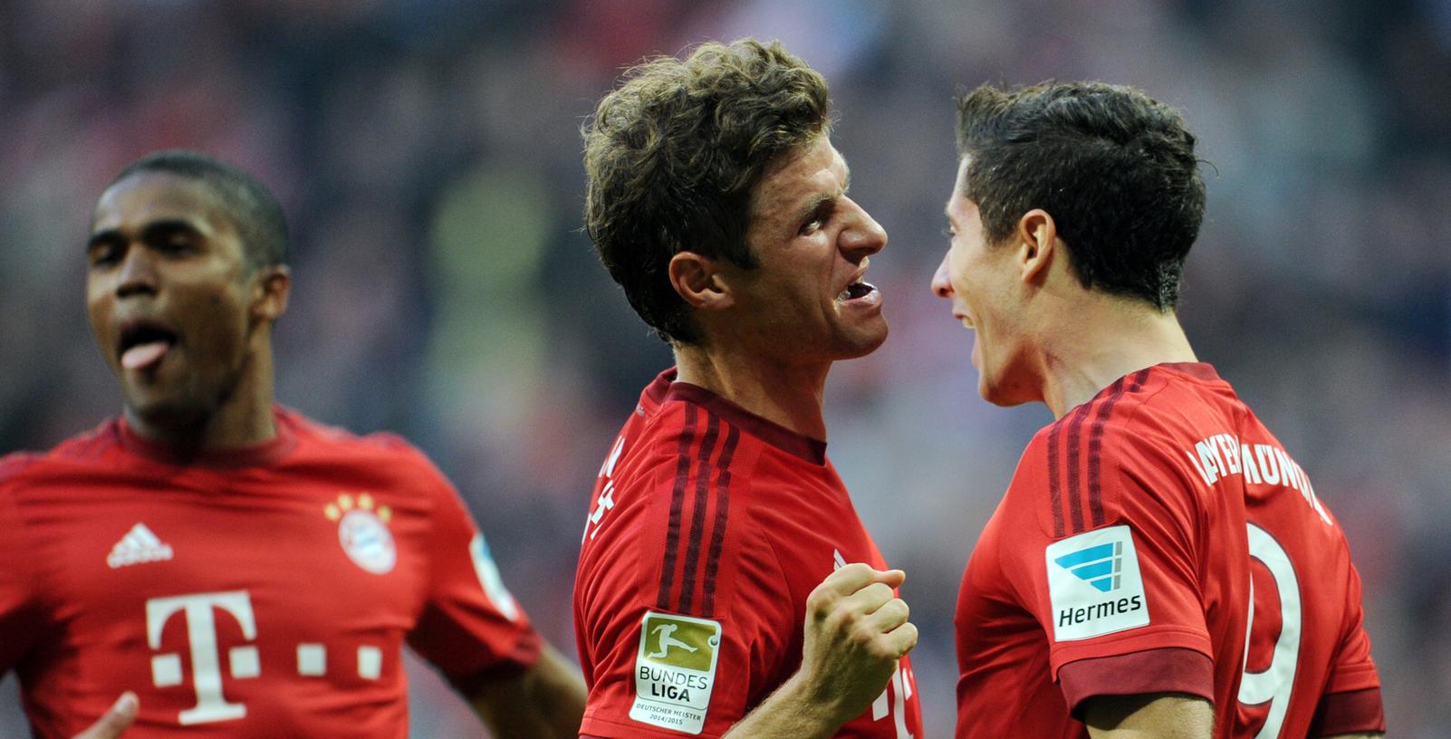 Lewandowski und Müller - zwei, die derzeit einfach einen Lauf haben. Gegen den BVB stachen sie heraus.