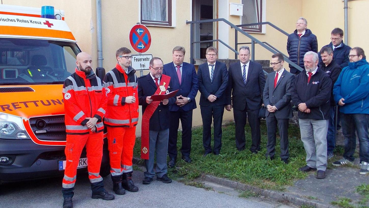 Neue BRK-Rettungswache in Kastl eingeweiht