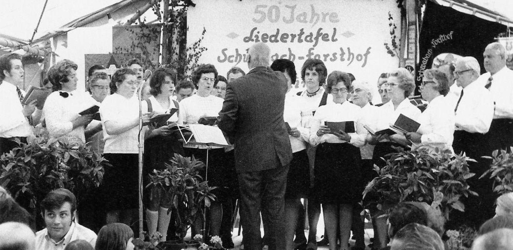 Die Liedertafel Schwabach-Forsthof feiert ihren 185. Geburtstag
