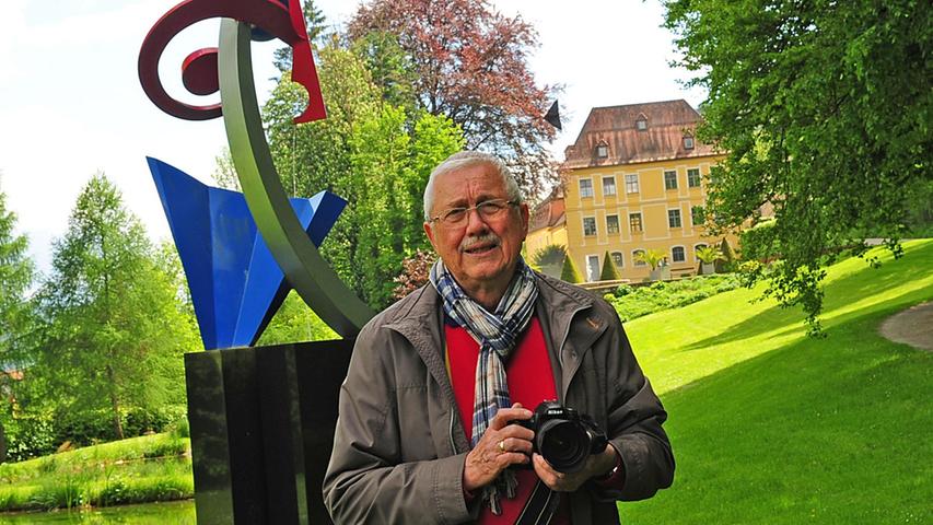 Der im Frühjahr 2015 überraschend verstorbene Rolf Pätschinsky hatte großen Anteil an der Entwicklung des Parkes uns Unterleinleiters zu einem kulturellen Highlight der Region.