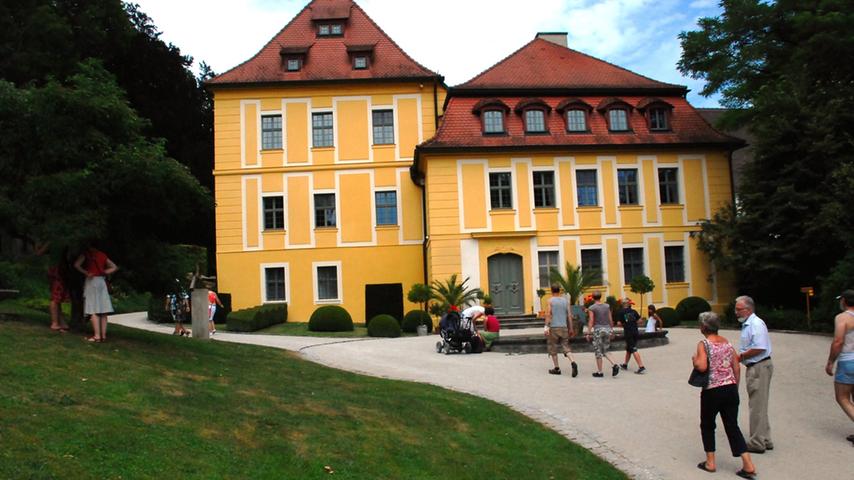 Das Schloss mit 33 Zimmern wurde von Knut Arndt aufwändig restauriert.