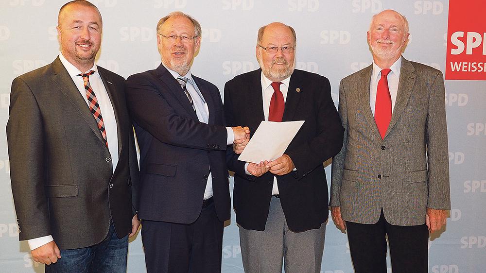 Weißenburger SPD-Urgestein ausgezeichnet