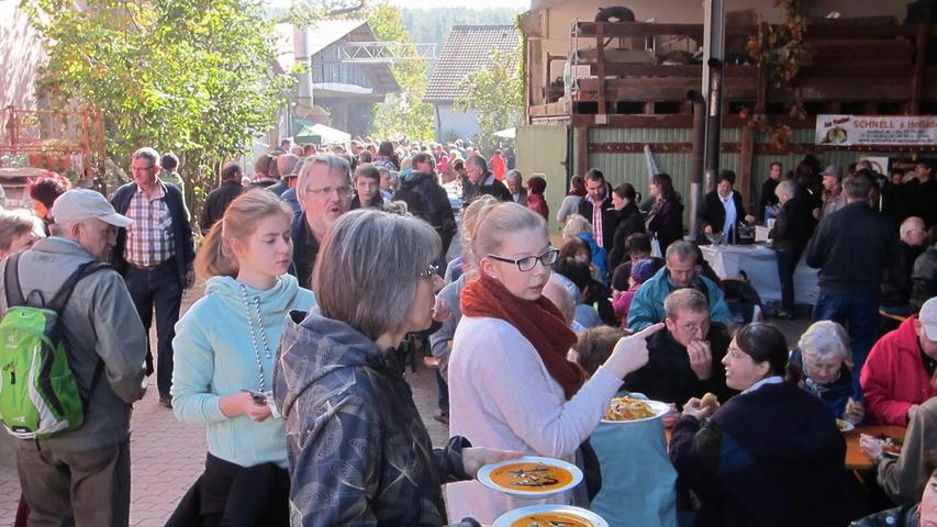 Familie Schnell lud zum Kürbis-Erntefest — und alle kamen